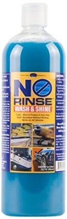 Optimum no rinse car wash soap