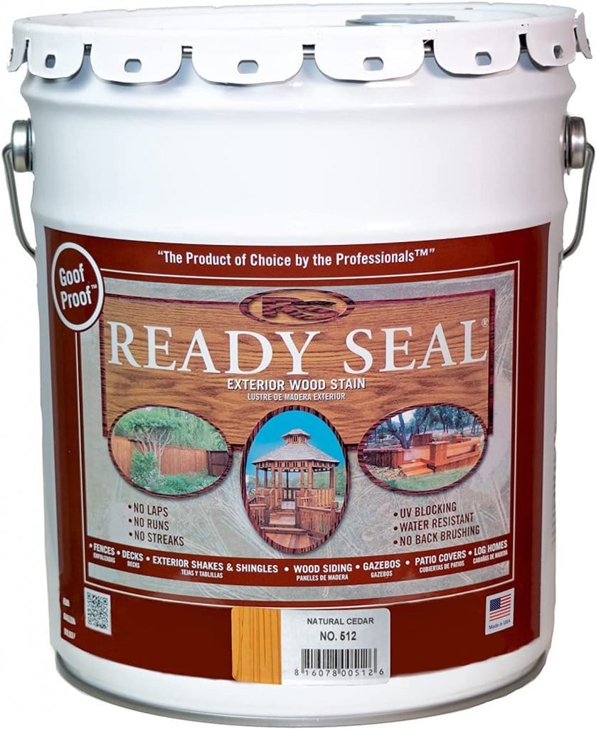 Ready Seal best deck sealer and wood stain