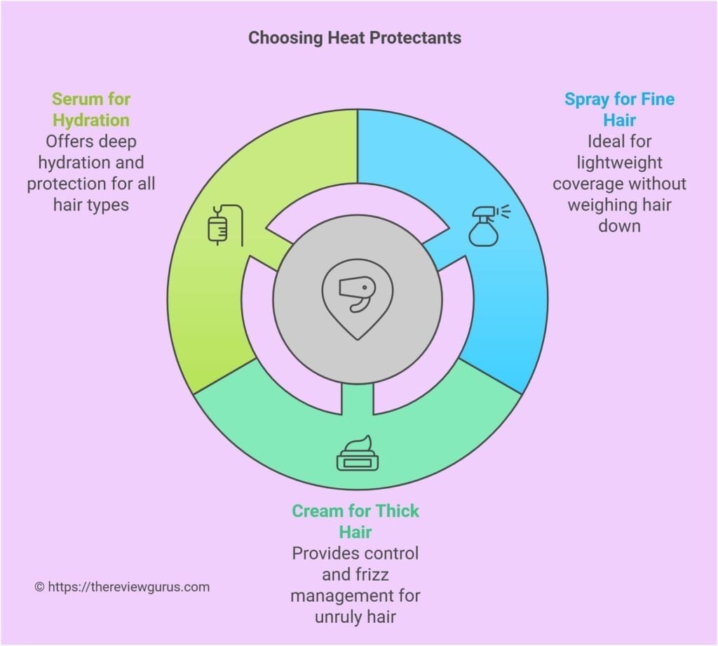 Choosing Heat Protectants