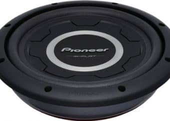 Pioneer TS-A2500LS4 10-Inch, 1,200 Watts Shallow-Mount Subwoofer