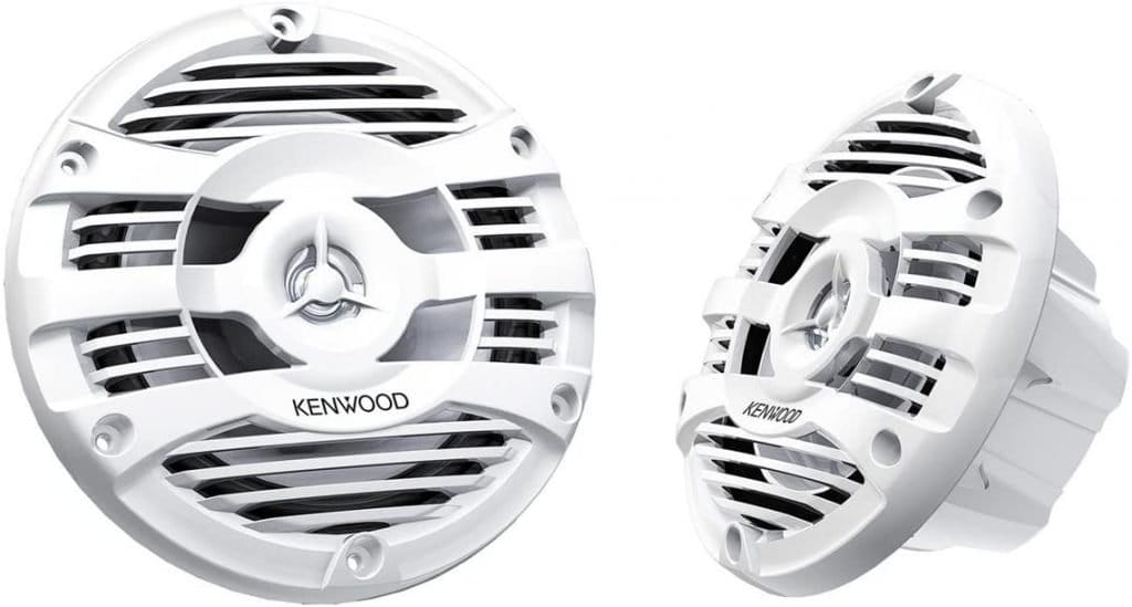 Kenwood KFC-1653MRW 6.5 2-Way Marine Speakers Pair (Tan)