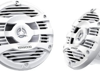 Kenwood KFC-1653MRW 6.5 2-Way Marine Speakers Pair (Tan)