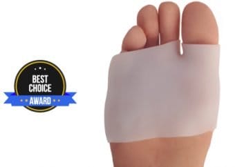 Dr. Frederick's Original Half Toe Sleeve Best Metatarsal Pads