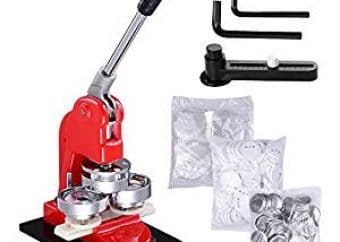 best quality button maker machine