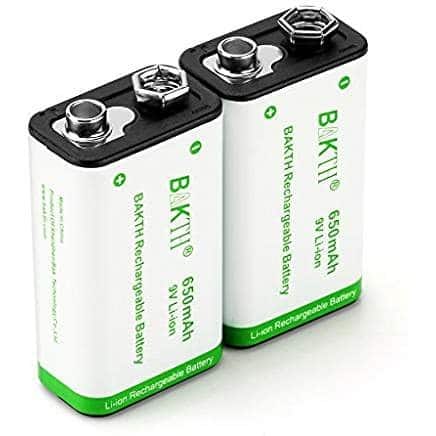 best 9 Volt rechargeable battery
