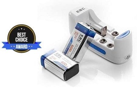 best 9V rechargeable battery