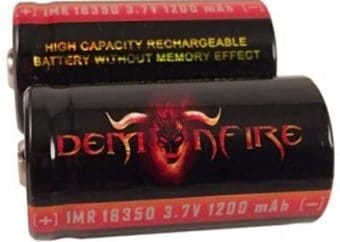 best 18350 battery high current