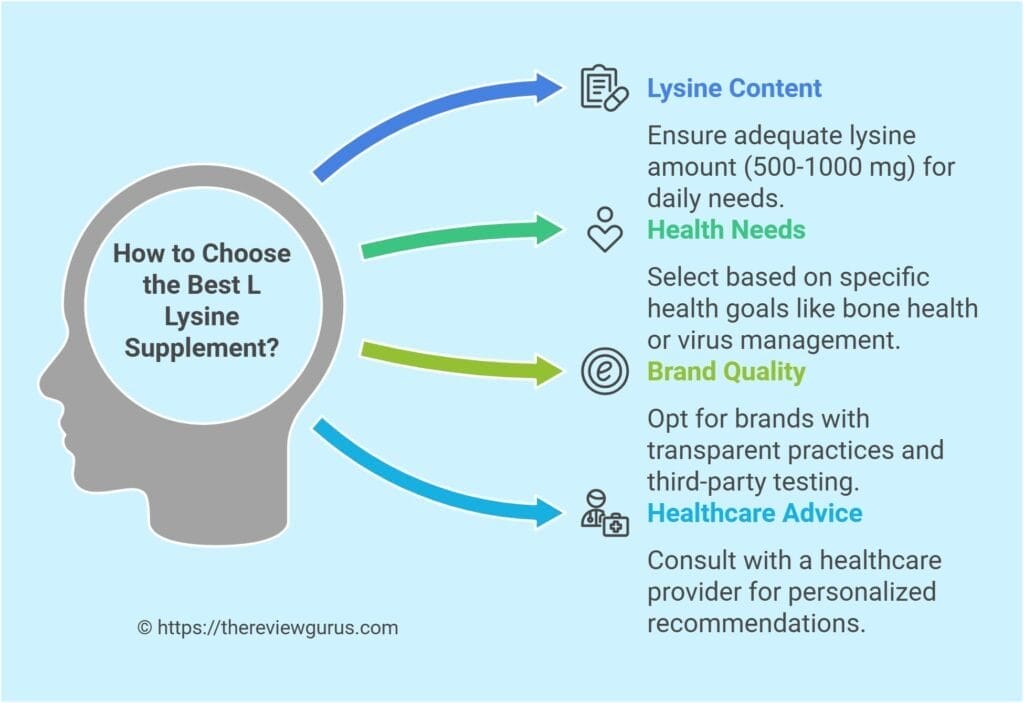 How to Choose the Best L Lysine Supplement