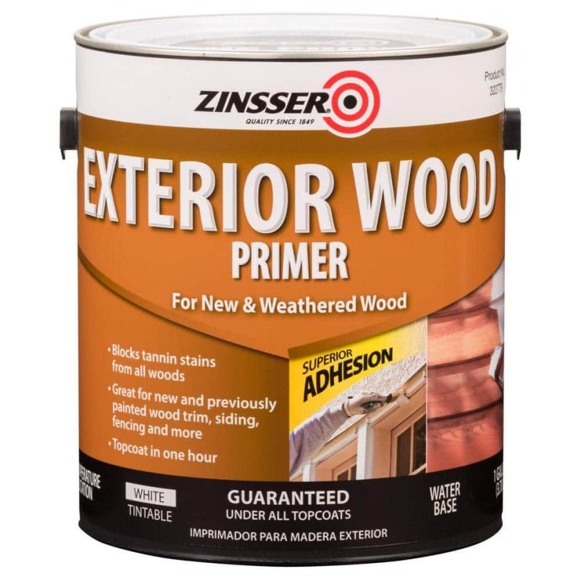 best exterior wood primer