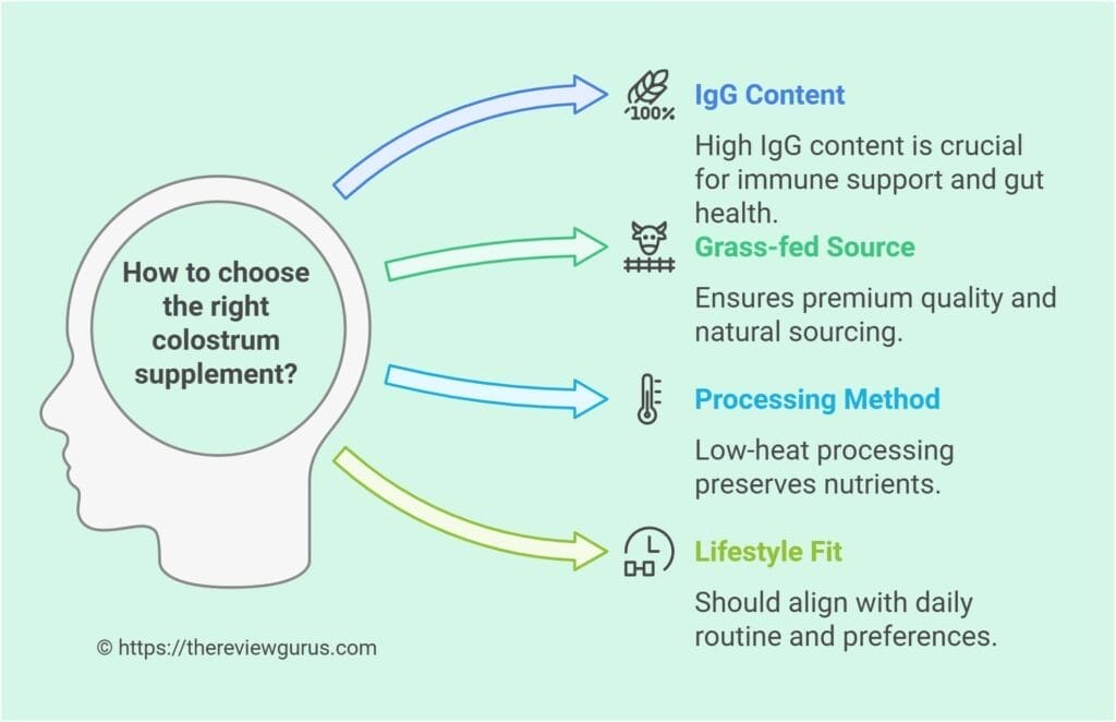 How to choose the right colostrum supplement