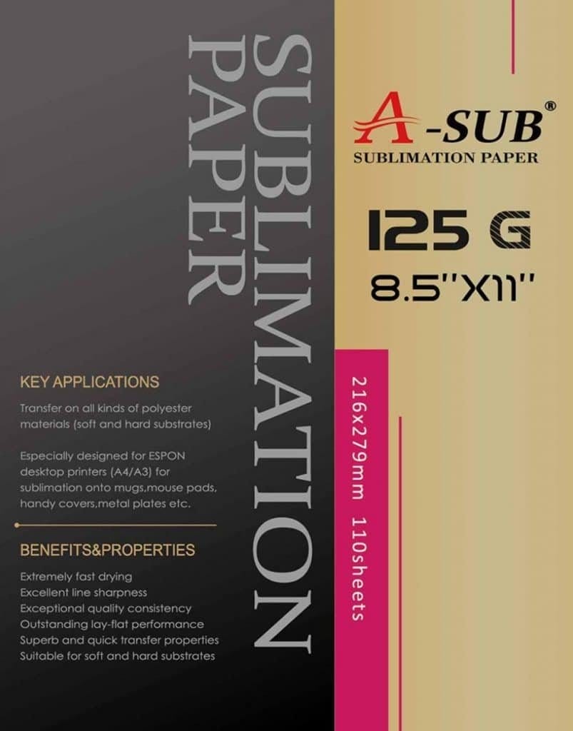 Best Sublimation Paper