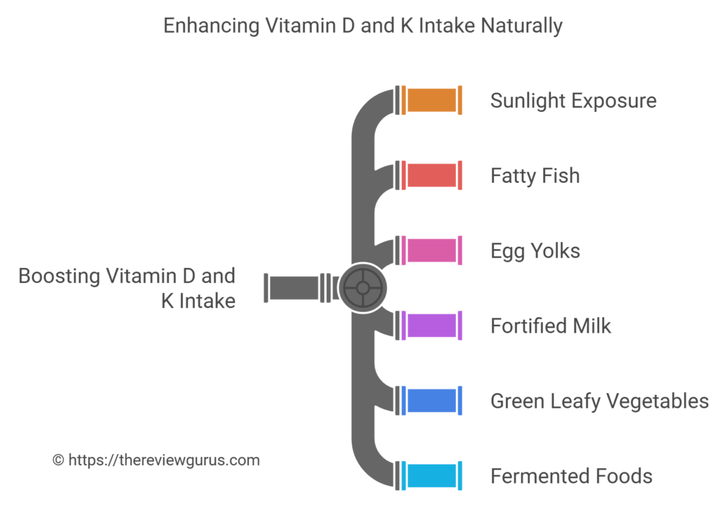 Natural Ways to Boost Your Vitamin D and K Intake