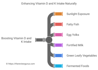 Natural Ways to Boost Your Vitamin D and K Intake