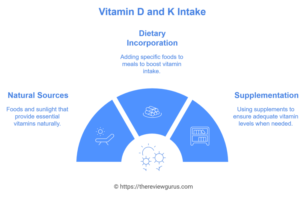 Vitamin D and K Intake