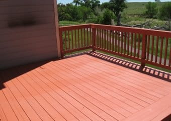 New deck painted and finnished