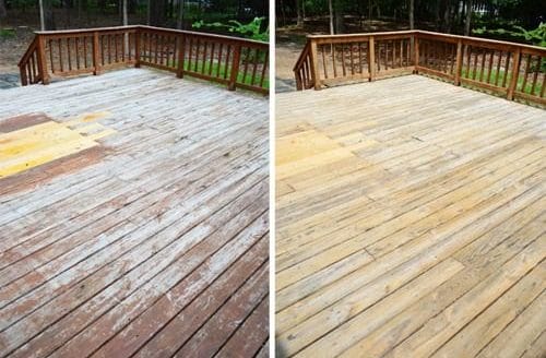 Remove Deck Paint easily