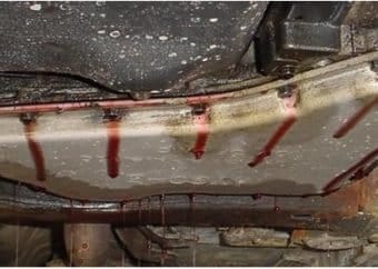 Transmission Fluid Leak gasket failure