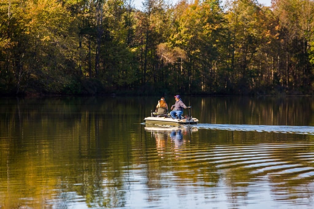 Kayak Fishing at the lake