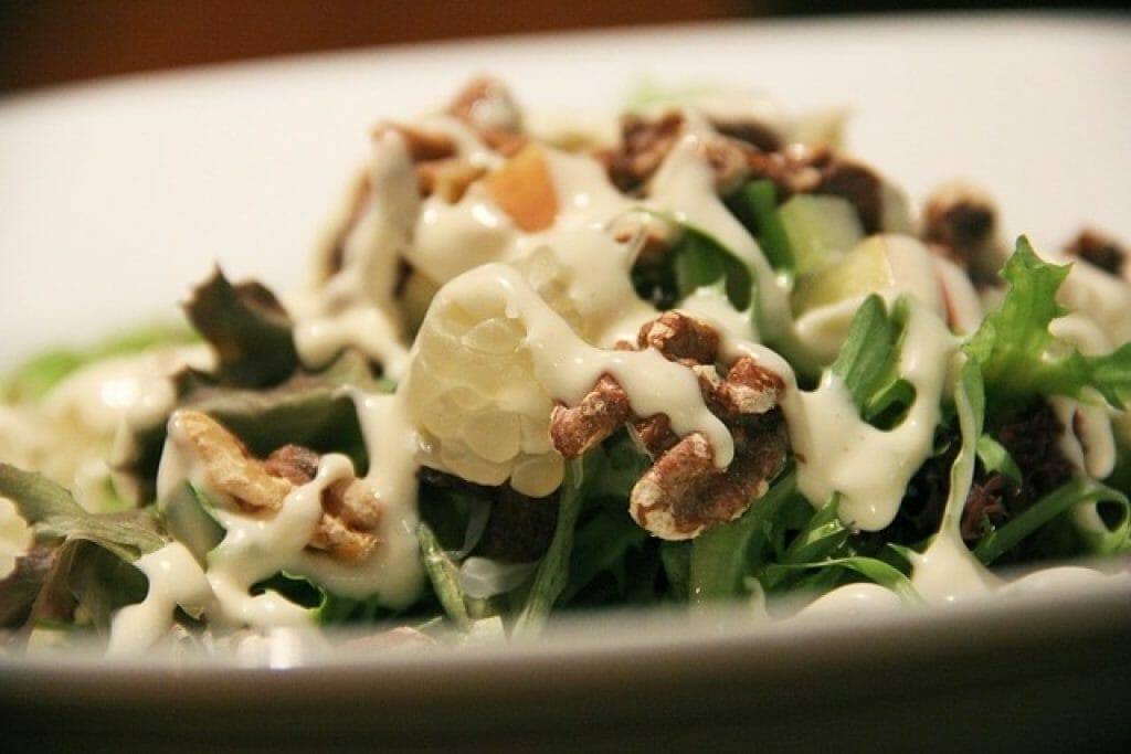 Healthy Raisin Walnut Salad Recipe