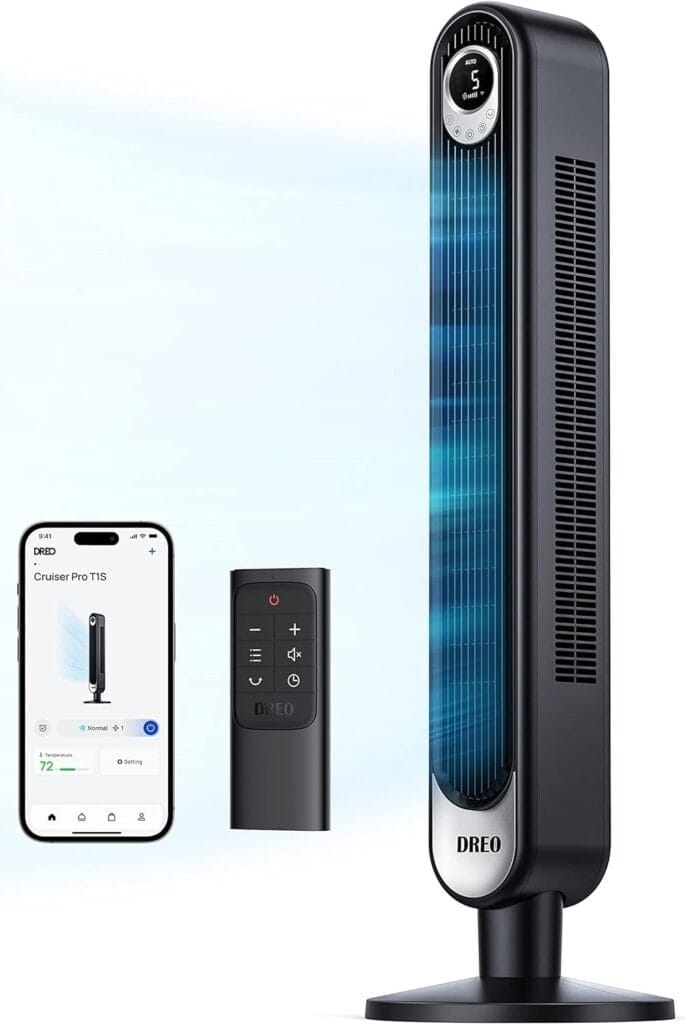 Dreo Tower Fan voice control 4 modes