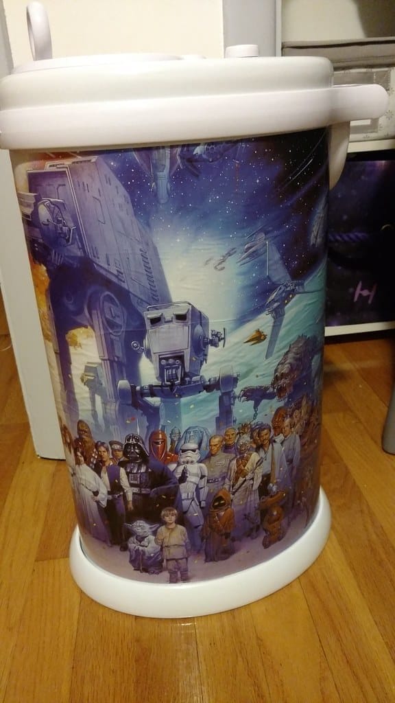 Ubbi Diaper Pail, Star Wars-ified