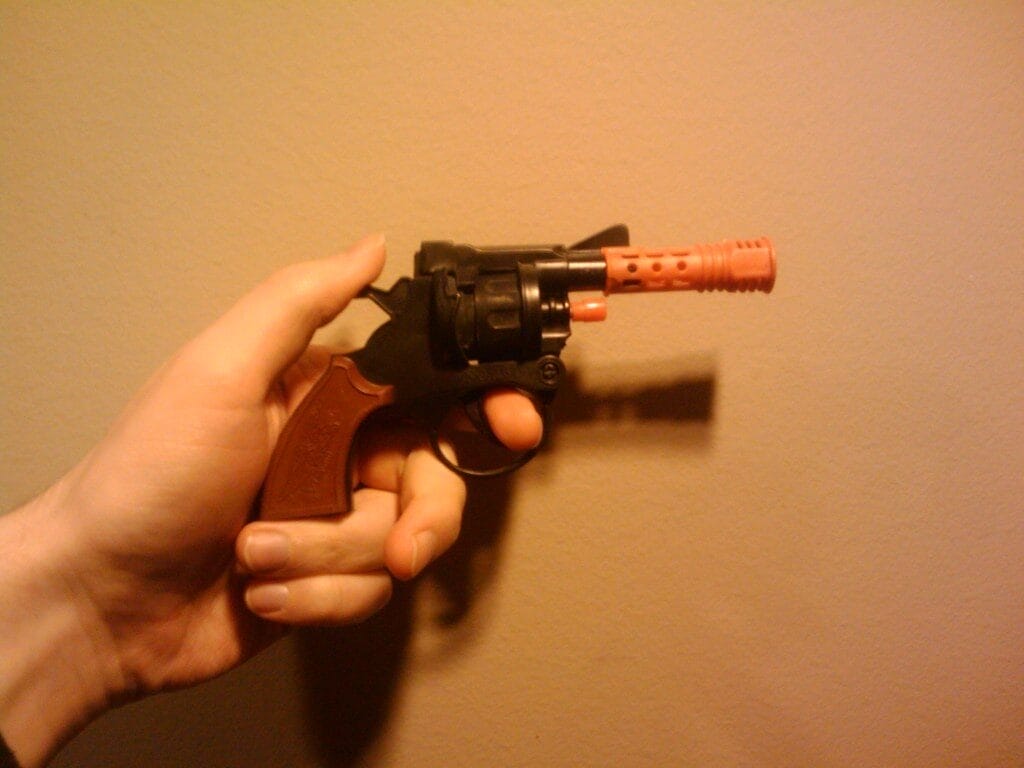 A better pic of the cap gun