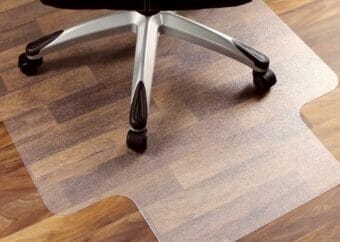 Hardwood floor mat for office chair