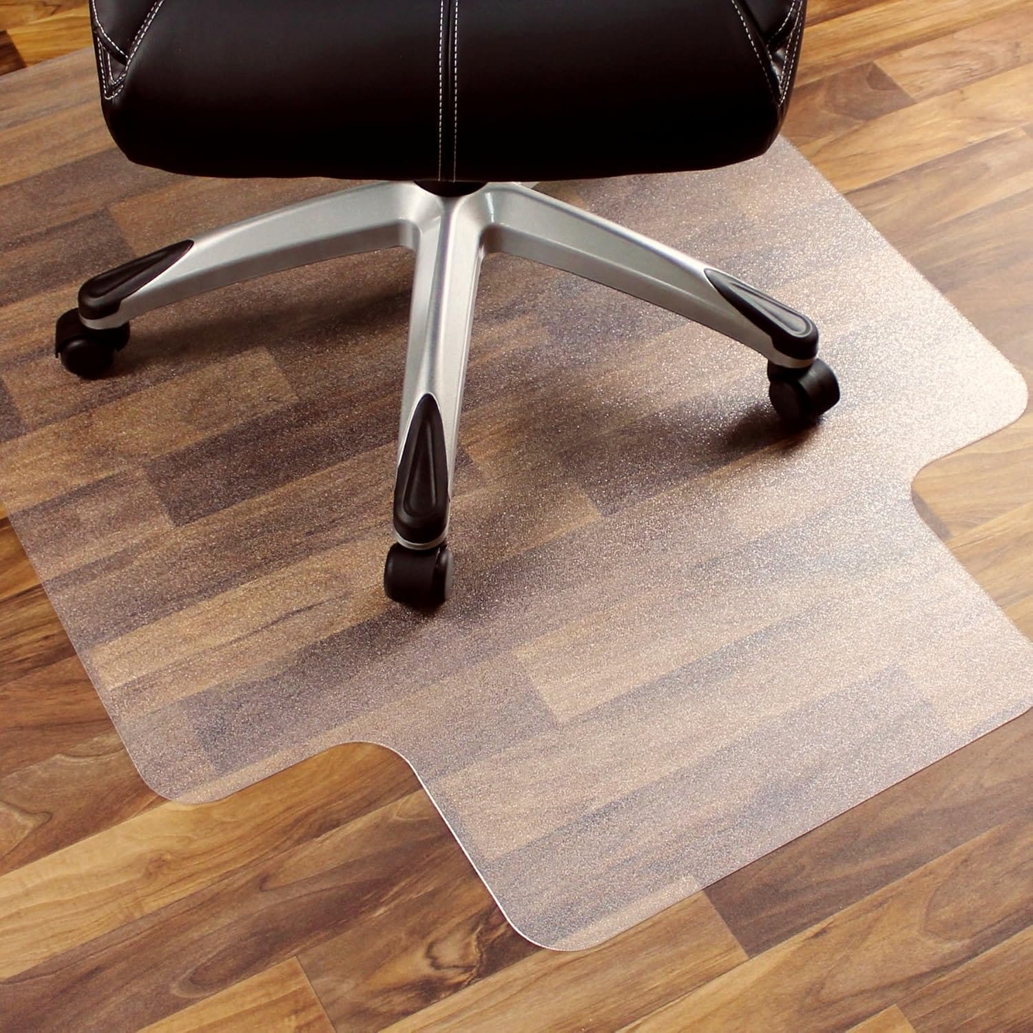 Hardwood floor mat for office chair