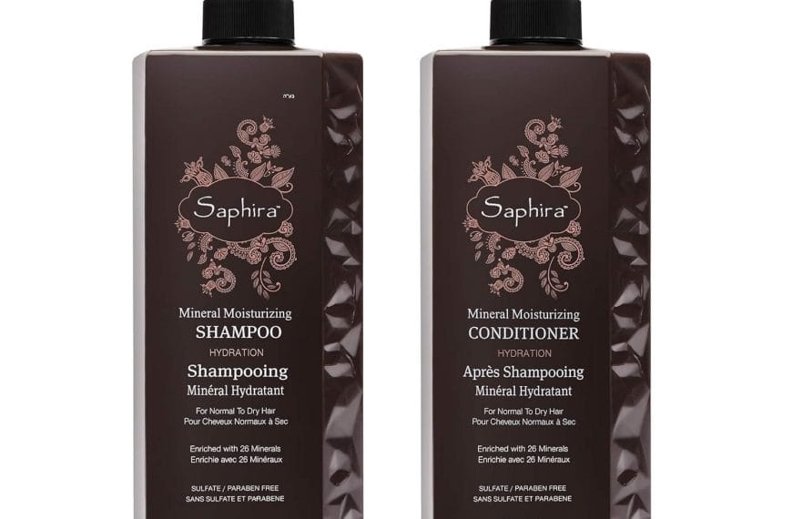 Saphira Mineral Moisturizing Shampoo & Conditioner: Normal, Dry Damaged Hair