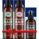 Moerie Mineral Shampoo and Conditioner Plus Hair Growth Spray Set